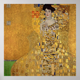Zeitlose Elegance Gustav Klimts Adele Bloch-Bauer Poster