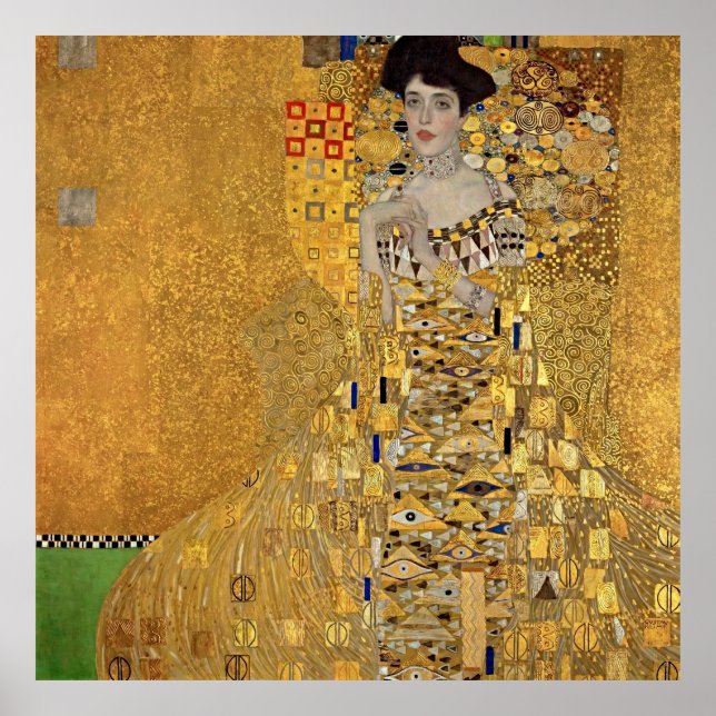 Zeitlose Elegance Gustav Klimts Adele Bloch-Bauer Poster (Vorne)