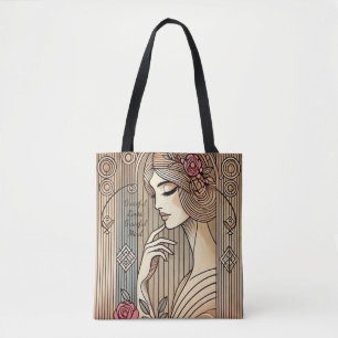 Zeitlose Elegante Vintage Frauenwerbung