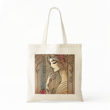 Zeitlose Elegante Vintage Frauenwerbung