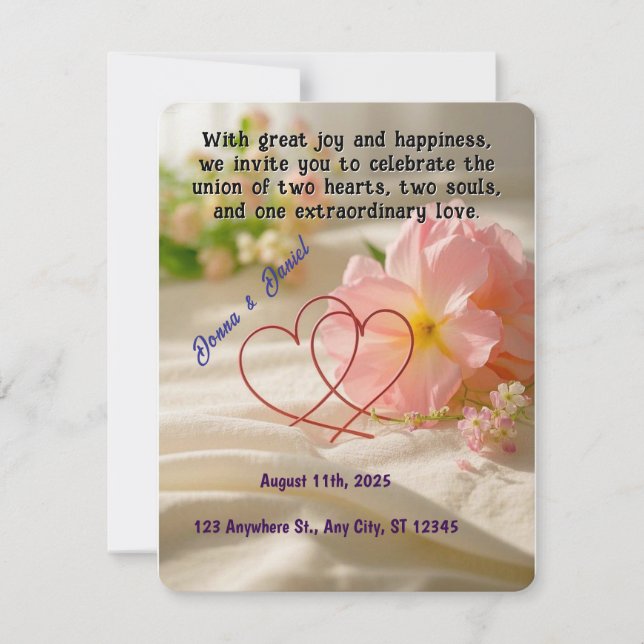 Zeitlose Eleganz Feiertagskarte (Vorderseite)