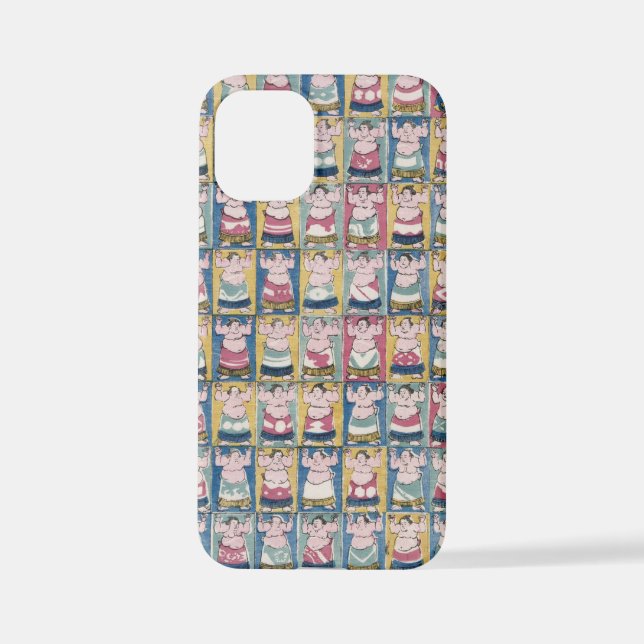 Zeitlose Eleganz: Sumo Phone Case iPhone Hülle (Rückseite)