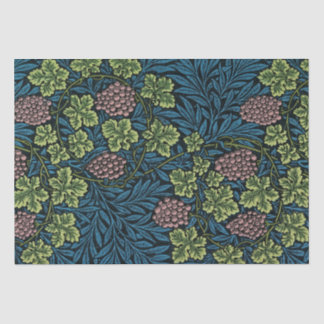 Zeitlose Eleganz: William Morris Weinmuster Seidenpapier