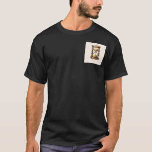 Zeitlose Essenz: Stundenglas-Moment T-Shirt