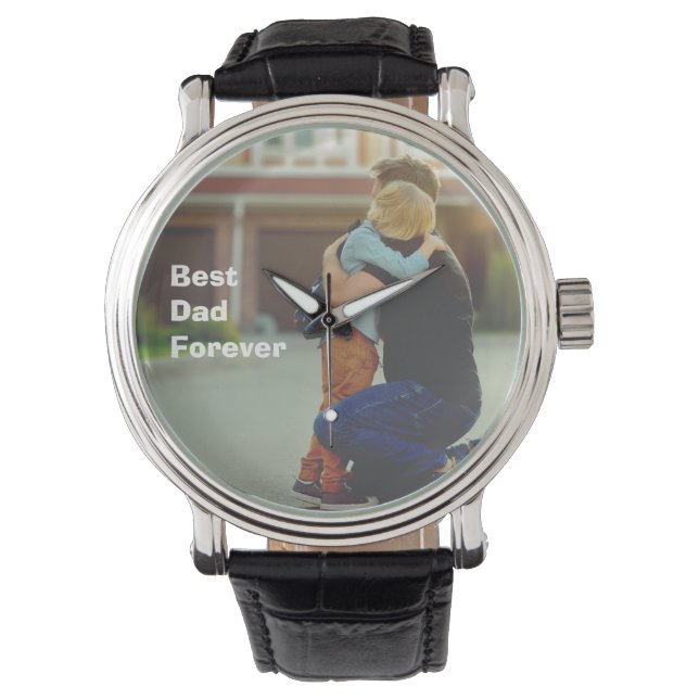 Zeitlose Hommage: Der alte Memory-Vater Armbanduhr (Vorderseite)