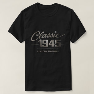 Zeitlose klassische limitierte Edition 1945 Luxuss T-Shirt