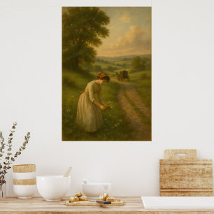 Zeitlose Landschaft Britische Landschaftswandkun Poster