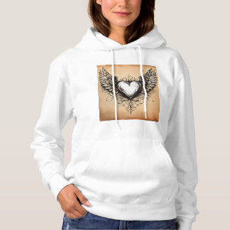 Zeitlose Liebe: Traditioneller tattoo-Inspiriert T Hoodie