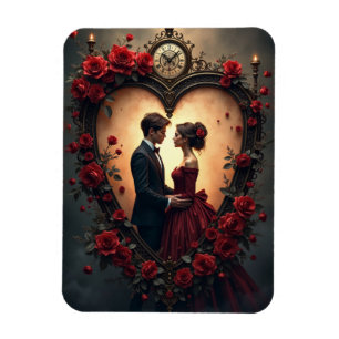 Zeitlose Liebe – Victorian Gothic Hochzeitskollekt Magnet