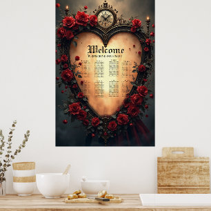 Zeitlose Liebe – Victorian Gothic Hochzeitskollekt Poster