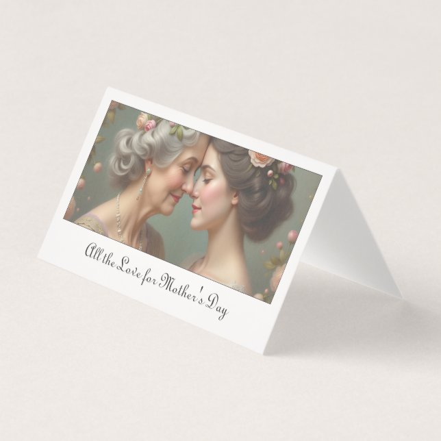 Zeitlose Liebe zwischen Mutter und Tochter (Vorderseite)