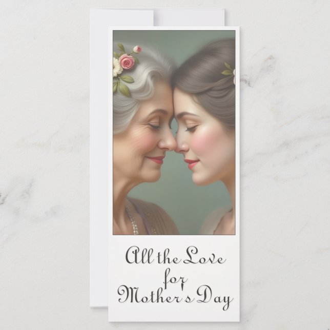 Zeitlose Liebe zwischen Mutter und Tochter (Vorderseite)