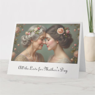 Zeitlose Liebe zwischen Mutter und Tochter Karte