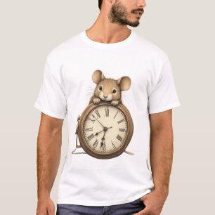 Zeitlose Maus - Steampunk-Vintages TinyFur-Shirt T-Shirt