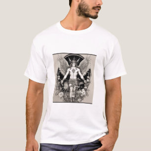 Zeitlose Mythologie: T - Shirt der Schwarzen und W