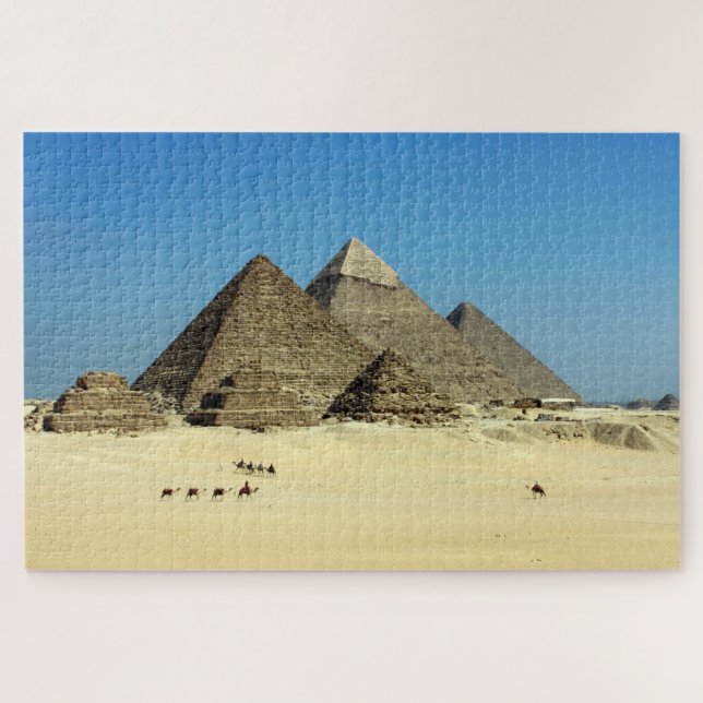 Zeitlose Pyramiden von Gizeh Puzzle (Horizontal)