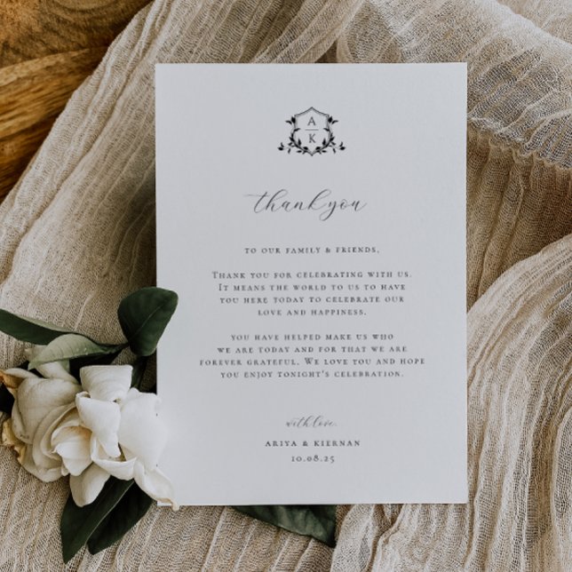 Zeitlose Reben Wappen Empfang Vielen Dank Programm (Von Creator hochgeladen)