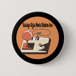 Zeitlose Retro Vibes Button