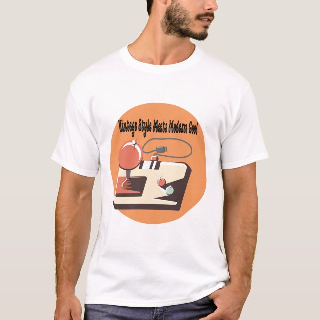 Zeitlose Retro Vibes T-Shirt (Vorderseite)