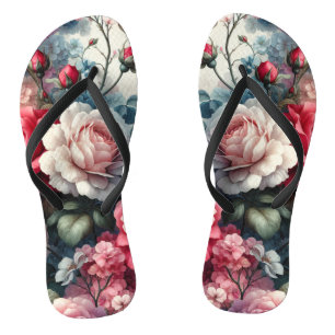 Zeitlose Rose Flip Flops