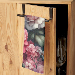 Zeitlose Rose Geschirrtuch