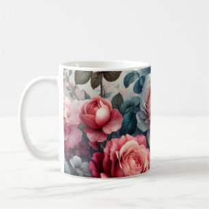Zeitlose Rose Kaffeetasse