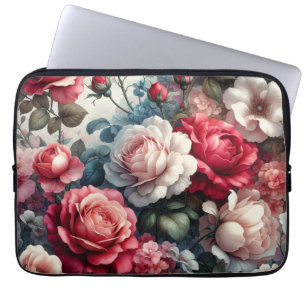 Zeitlose Rose Laptopschutzhülle