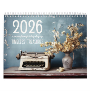 Zeitlose Schätze - Vintage Eleganz Kalender