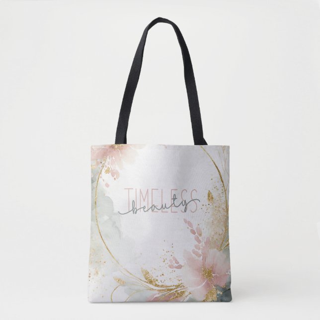 Zeitlose Schönheit - Zalara Luxe Tan & Gold Marmor (Vorderseite)