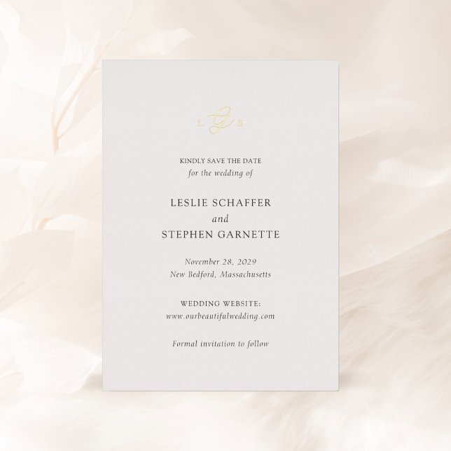 Zeitlose Schwarz-Weiß-Hochzeit speichern Sie das D Folieneinladung (Von Creator hochgeladen)