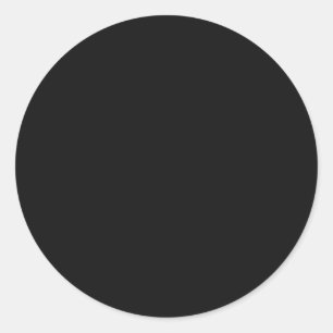 Zeitlose schwarze, ZOLLBARE Sticker