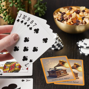 "Zeitlose Soundqualität" Spielkarten