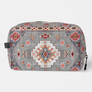 Zeitlose Themen: Heritage Boho Marokkanische Geome Waschbeutel