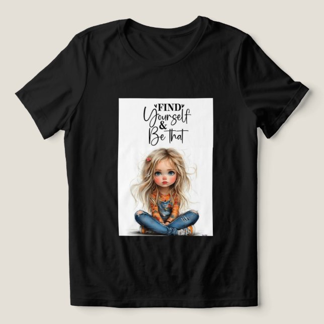 Zeitlose Touch T - Shirt (Design Vorderseite)