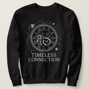 Zeitlose Verbindung: Uhrwerk Universum Sweatshirt