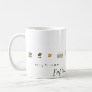 Zeitlose Weihnachtswünsche Coffee Tasse Design