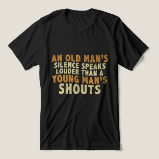 Zeitlose Weisheit - ein Zitat des Alten Tri-Blend Shirt