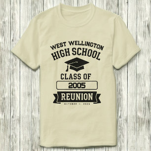 Zeitlose Wiedersehen zur Klassik Varsity High Scho T-Shirt