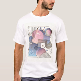 Zeitloser Elegance Abstract Design T - Shirt