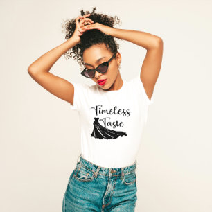 "Zeitloser Geschmack" Elegant T-Shirt