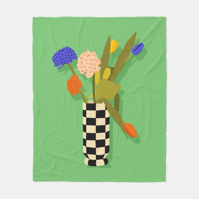 Zeitloser Pott Fleecedecke (Vorderseite)