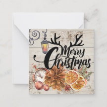 Zeitloser rustikaler Bauernhof Holz Rentier Weihna