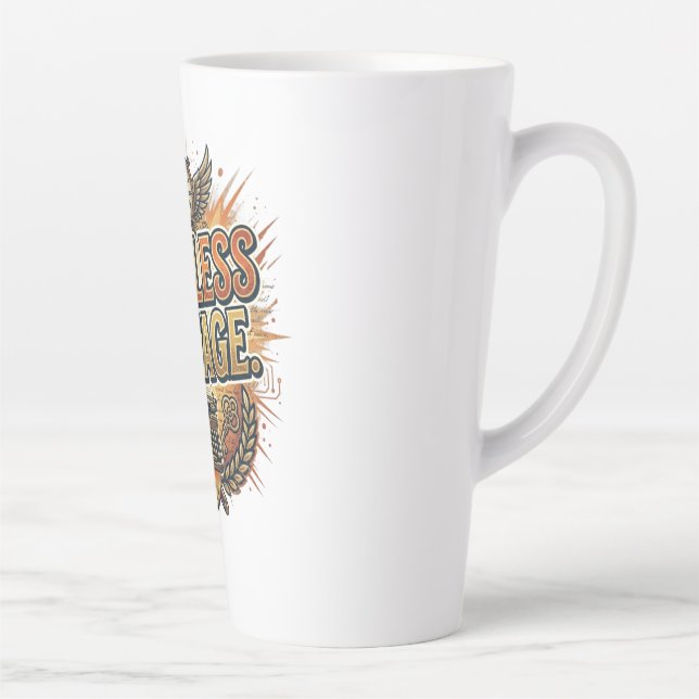 Zeitloser Vintage Milchtasse (Rechts)