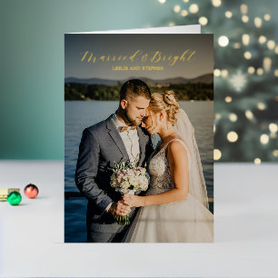 Zeitloses Foto Elegantes Hochzeitsweihnachten