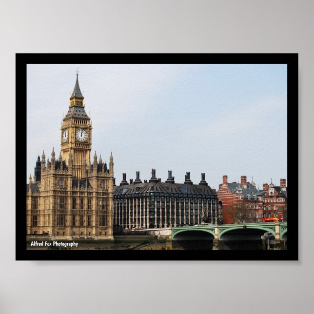 Zeitloses London Poster (Vorne)
