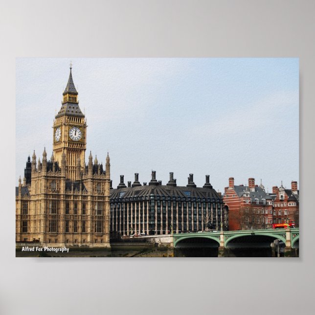 Zeitloses London Poster (Vorne)