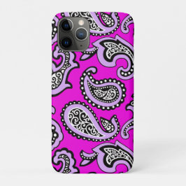 Zeitloses Paisley auf heißrosa Hintergrund Case-Mate iPhone Hülle