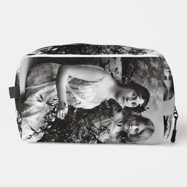 Zeitloses Portrait von Mutter und Tochter Waschbeutel (Vorderseite)