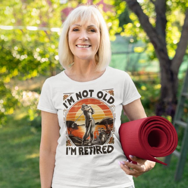 Zeitloses T-Shirt zur Altersversorgung (Von Creator hochgeladen)