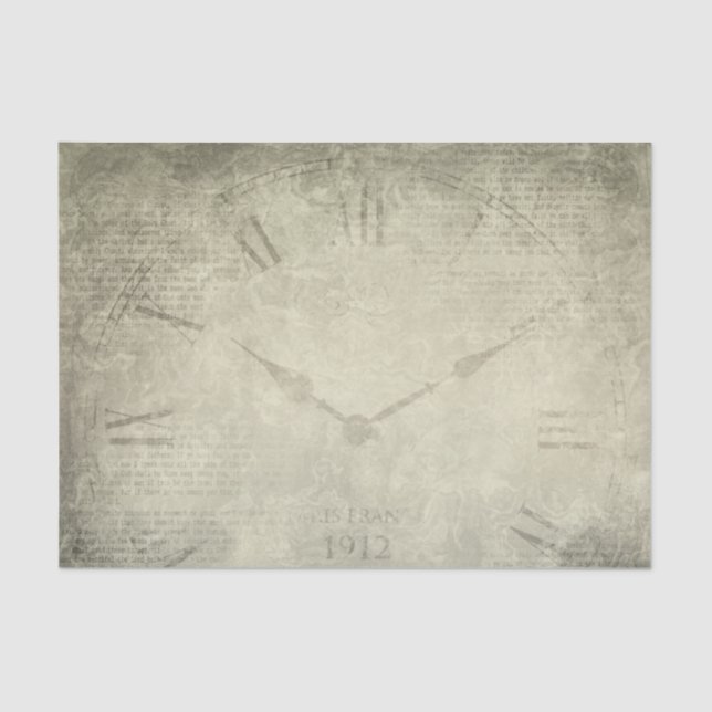 Zeitloses Tissue Paper Seidenpapier (Vorderseite)